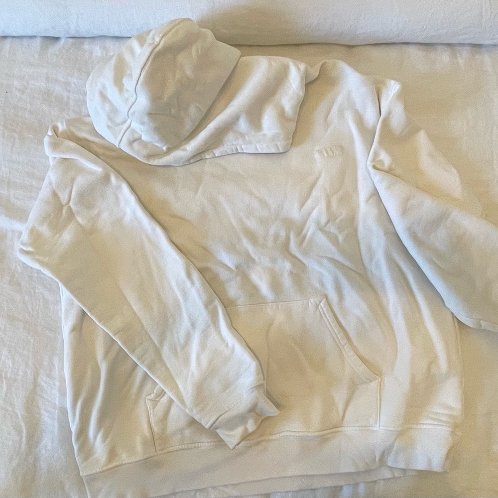 Oversized White Set Active Hoodie